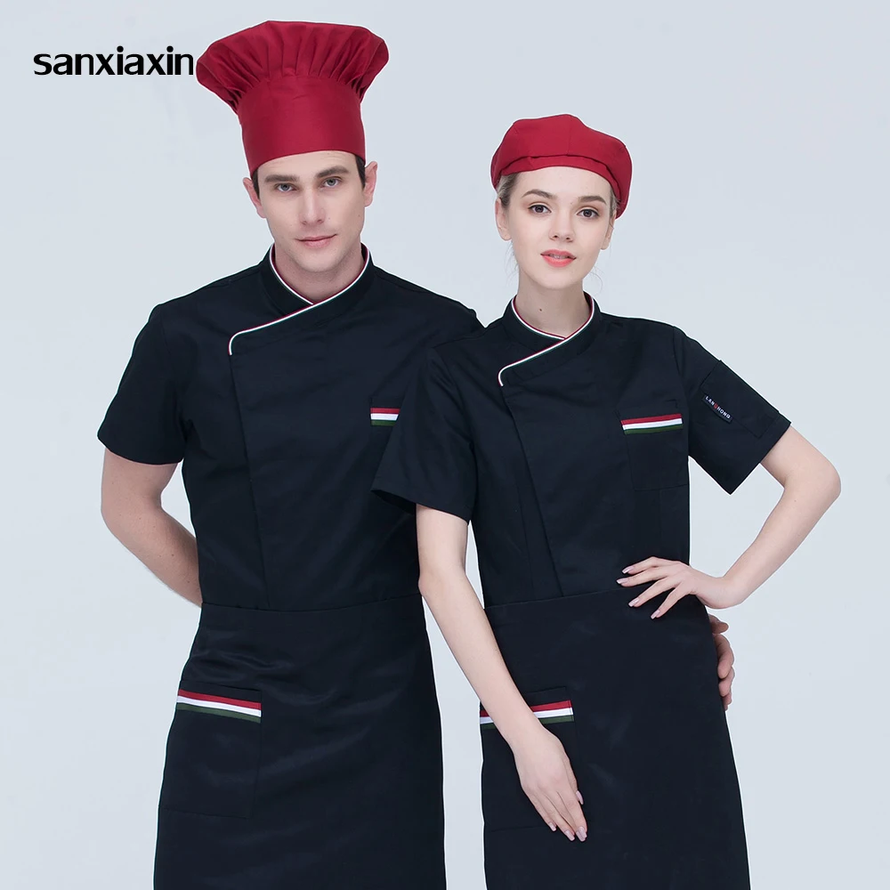 2019 New M-3XL high quality Breathable embroidery chef uniforms restaurant catering bakery cooker clothes Chef Jackets 3 colors
2019 New M-3XL high quality Breathable embroidery chef uniforms restaurant catering bakery cooker clothes Chef Jackets 3 colors