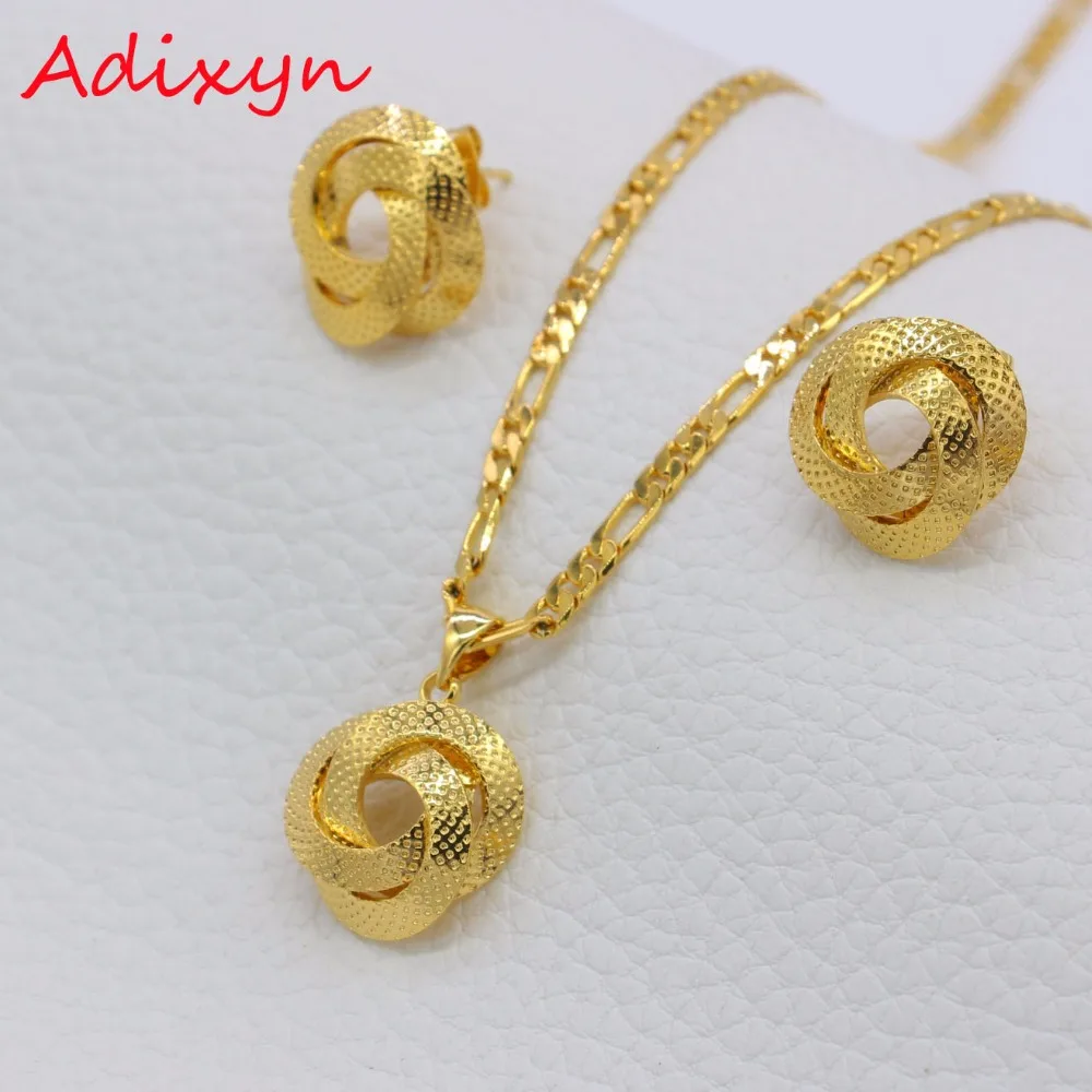 Adixyn Light Dubai Necklace/Earrings/Pendant Jewelry Set for Women/Girls/Kids Fashion Metal Russia Jewelry Gifts N01206
Adixyn Light Dubai Necklace/Earrings/Pendant Jewelry Set for Women/Girls/Kids Fashion Metal Russia Jewelry Gifts N01206