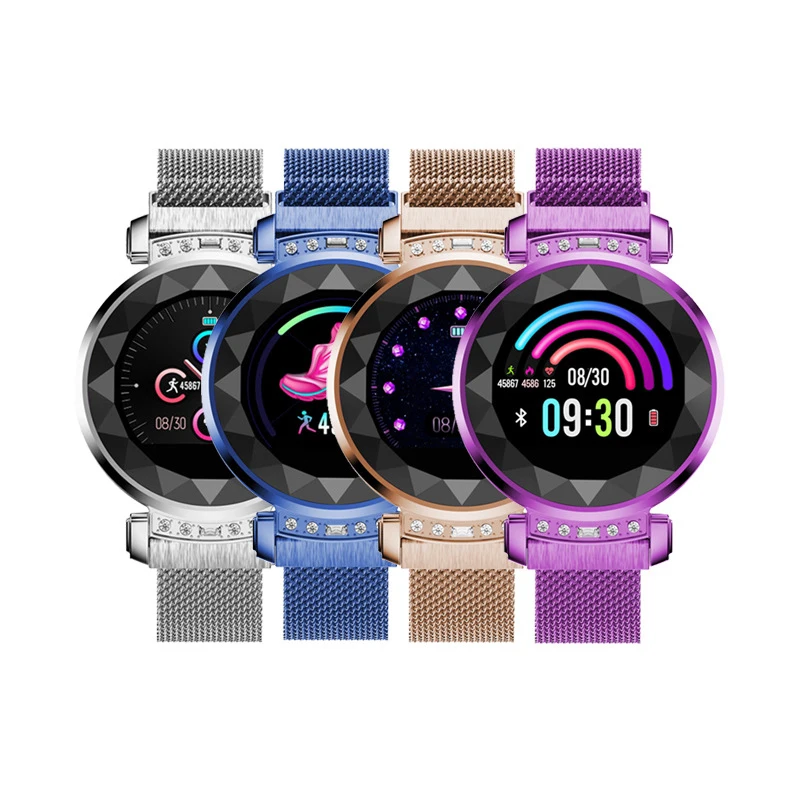 New Women'S Diamond Color Screen Smart Bracelet Real-Time Heart Rate Monitoring Sports Step IP68 Waterproof Smart Watches
New Women'S Diamond Color Screen Smart Bracelet Real-Time Heart Rate Monitoring Sports Step IP68 Waterproof Smart Watches
