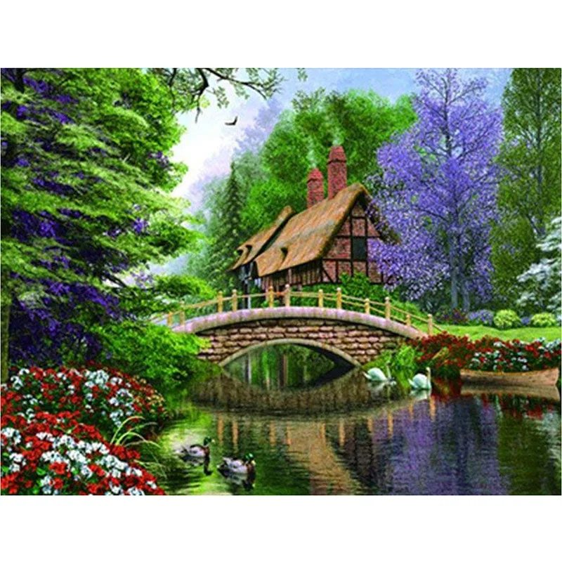 5D DIY diamond painting beauty scenery hidden house full square round diamond handmade mosaic picture home decor
5D DIY diamond painting beauty scenery hidden house full square round diamond handmade mosaic picture home decor