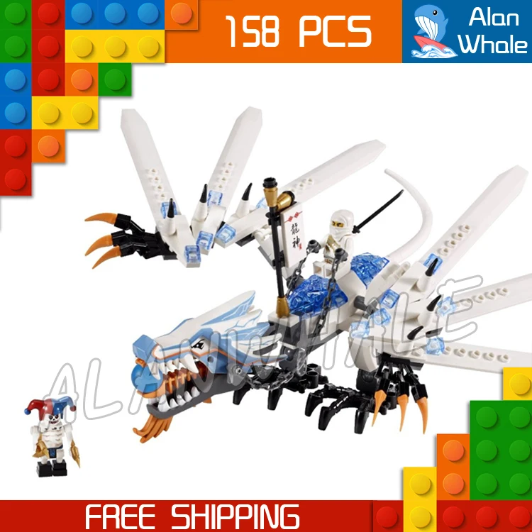 158pcs Ninja Ice Dragon Attack Armour Zane Krazi skeleton 9729 Figure Building Blocks Children Toys Compatible With LegoING
158pcs Ninja Ice Dragon Attack Armour Zane Krazi skeleton 9729 Figure Building Blocks Children Toys Compatible With LegoING