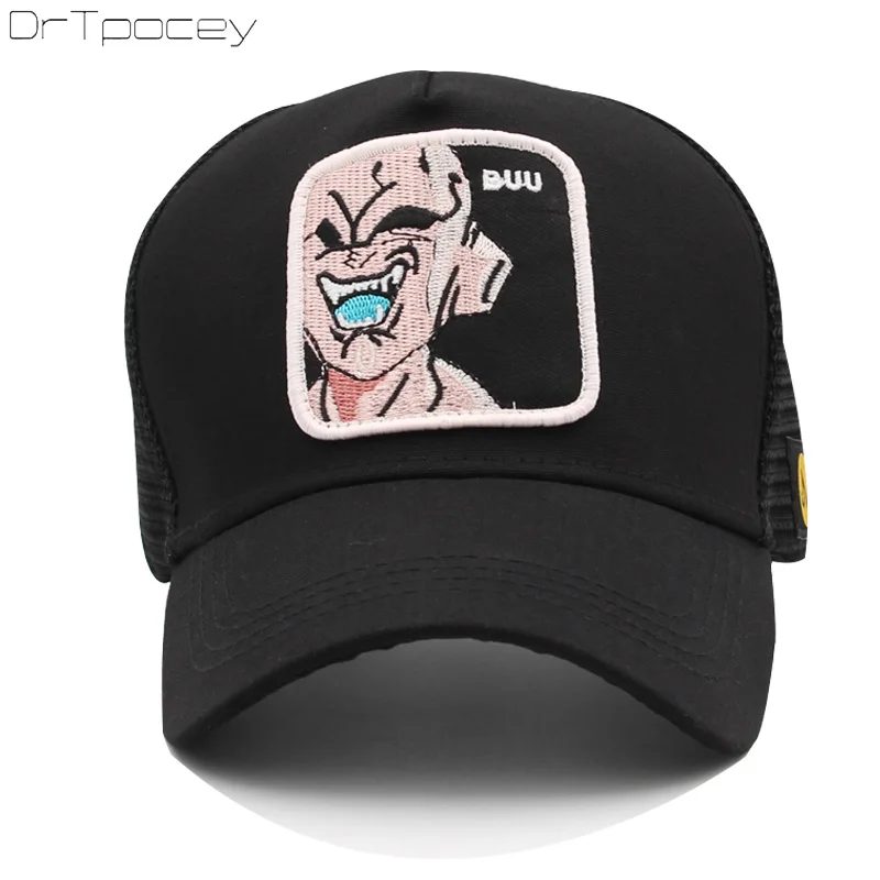 Animals Embroidery Dragon Ball Baseball Caps Men Women Snapback Hip Hop Hat Summer Breathable Mesh Gorras Unisex Streetwear Bone
Animals Embroidery Dragon Ball Baseball Caps Men Women Snapback Hip Hop Hat Summer Breathable Mesh Gorras Unisex Streetwear Bone