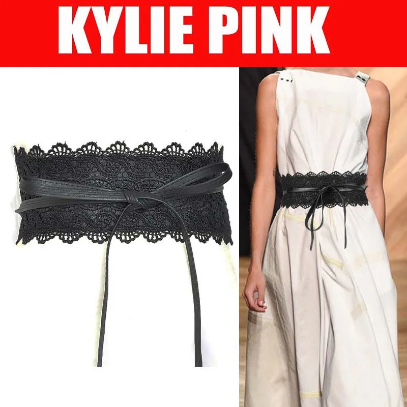 KYLIE PINK Luxury Design Wide Corset Lace Belts Female Waistband Belts for Women Wedding Dress Waist Band Belt
KYLIE PINK Luxury Design Wide Corset Lace Belts Female Waistband Belts for Women Wedding Dress Waist Band Belt