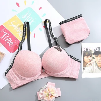 Teenager Girl Kids Bra Cotton Children Underwear Teen Bra and Panty Set Kids Sports Training Bra Girl Undergarments 12 -18 Years
Teenager Girl Kids Bra Cotton Children Underwear Teen Bra and Panty Set Kids Sports Training Bra Girl Undergarments 12 -18 Years