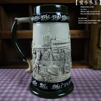 2016 New Arrival Ceramic German Beer Mug Prague Knight Theme Hand Painted Mugs Embossed Pattern Coffee Cup 14*20cm
2016 New Arrival Ceramic German Beer Mug Prague Knight Theme Hand Painted Mugs Embossed Pattern Coffee Cup 14*20cm