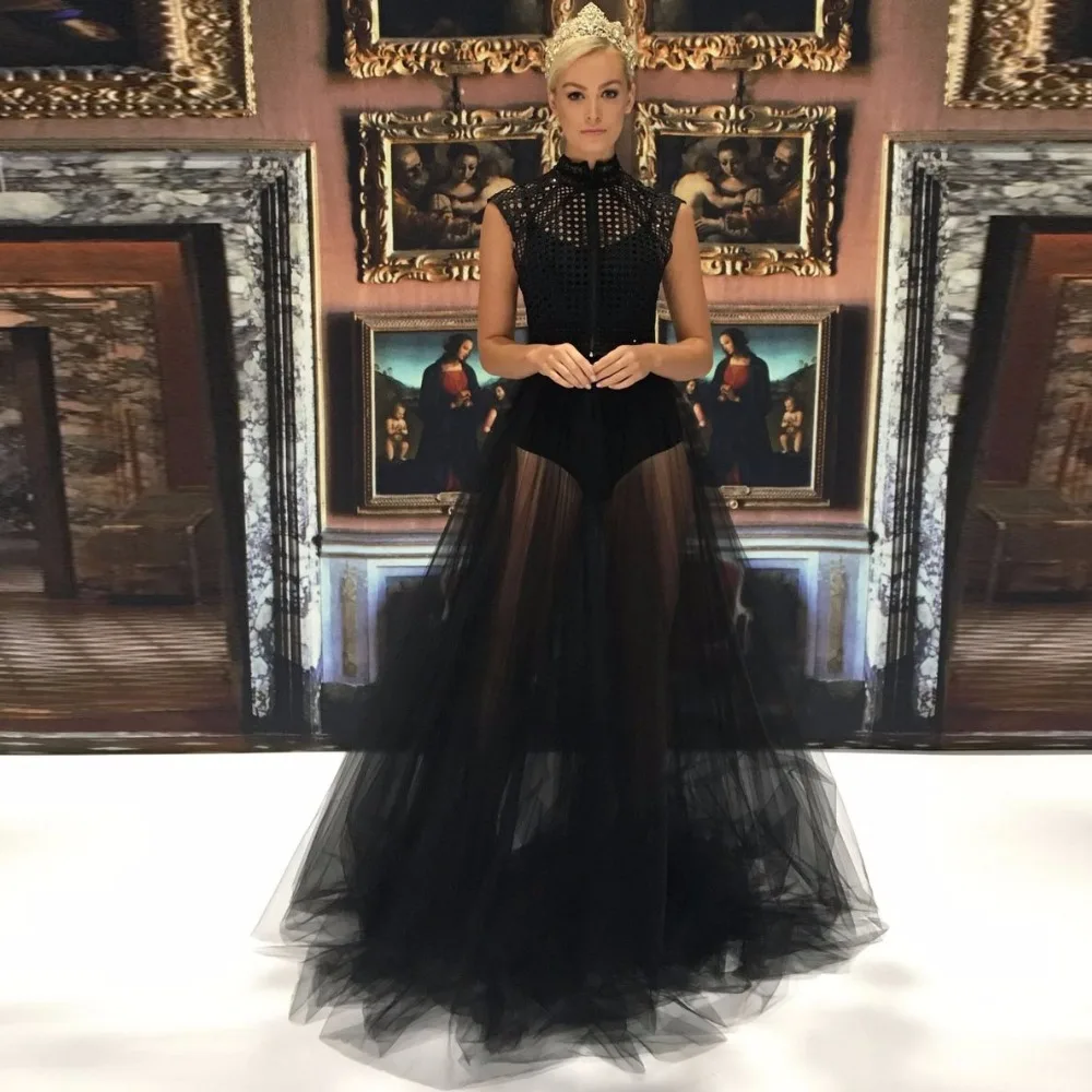 Saudi Arebia 2017 See Through Black Long Tulle Skirts For Women To Formal Party Summer Women Clothing Custom Made Tutu Skirt
Saudi Arebia 2017 See Through Black Long Tulle Skirts For Women To Formal Party Summer Women Clothing Custom Made Tutu Skirt