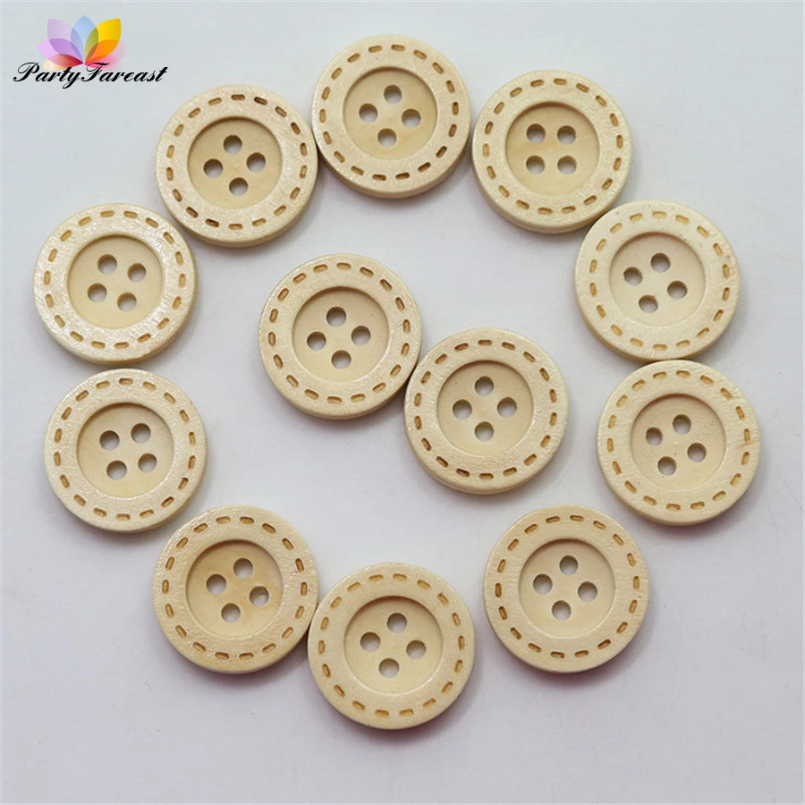 20Pcs 4 Holes Natural Wood Button Handmade Wooden Craft Buttons for Clothes Needlework Diy Sewing Accessories Botoes Decorativos
20Pcs 4 Holes Natural Wood Button Handmade Wooden Craft Buttons for Clothes Needlework Diy Sewing Accessories Botoes Decorativos