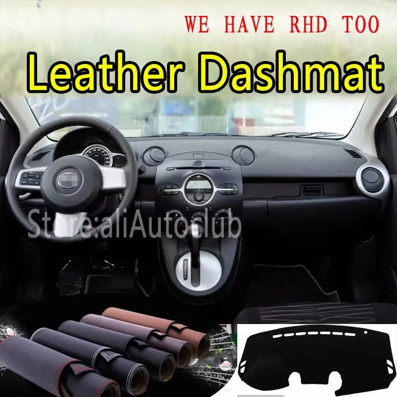 Кожаный коврик для приборной панели Mazda2 Demio DE 2007 2008 2009 2010 2011 2012 2013 2014, коврик для приборной панели, коврик для приборной панели, индивидуальный Стайлинг автомобиля
Кожаный коврик для приборной панели Mazda2 Demio DE 2007 2008 2009 2010 2011 2012 2013 2014, коврик для приборной панели, коврик для приборной панели, индивидуальный Стайлинг автомобиля