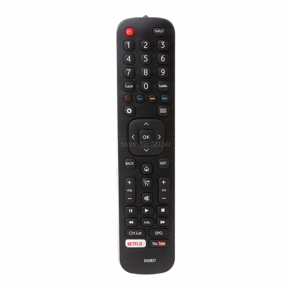 TV Remote Control EN2B27 Replacement For Hisense Smart LCD TV 40K321UWT 50K321UWT Electronics Stocks Dropship
TV Remote Control EN2B27 Replacement For Hisense Smart LCD TV 40K321UWT 50K321UWT Electronics Stocks Dropship