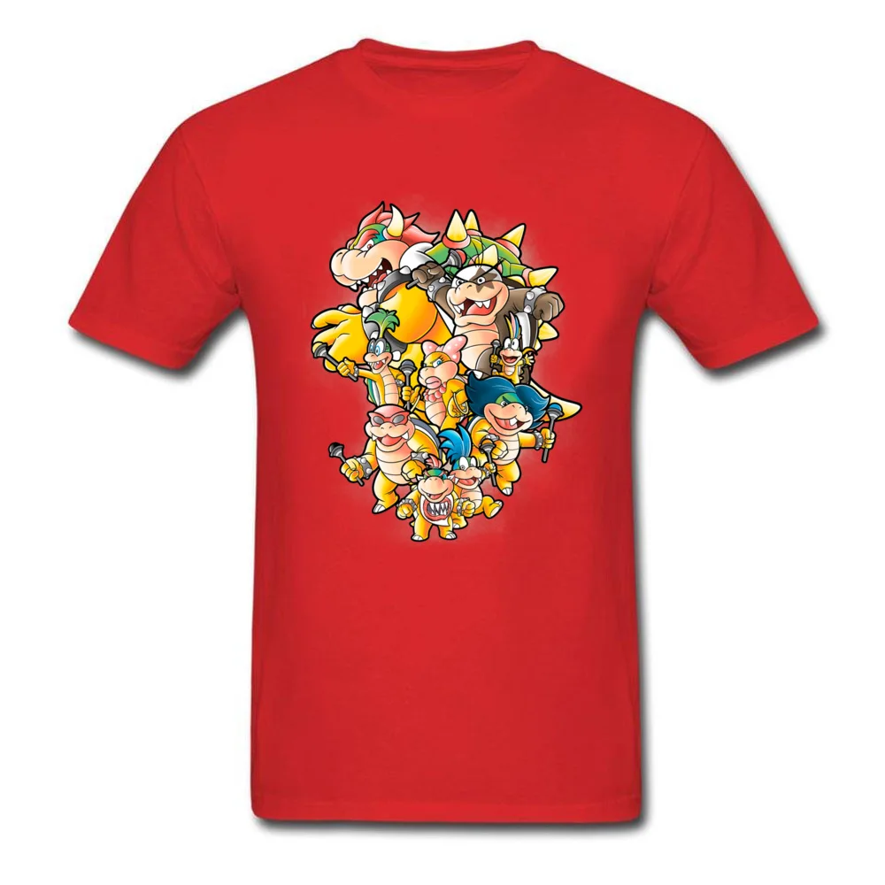 demon king family 9798 100% Cotton Gift Tops Shirt Hip Hop Short Sleeve Men Top T-shirts Party Summer Tee Shirt O-Neck demon king family 9798 red