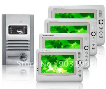 XinSiLu New 7inch wired video door phone/doorphone/intercom system,6 LED lights ,nightvision ( 1 to 4) + FREE SHIPPING
XinSiLu New 7inch wired video door phone/doorphone/intercom system,6 LED lights ,nightvision ( 1 to 4) + FREE SHIPPING