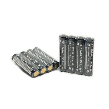 TrustFire Batteries 10440 3.7V 600mAh Protected Lithium 10440 Rechargeable Battery 10440 AAA Batteries with PCB
TrustFire Batteries 10440 3.7V 600mAh Protected Lithium 10440 Rechargeable Battery 10440 AAA Batteries with PCB