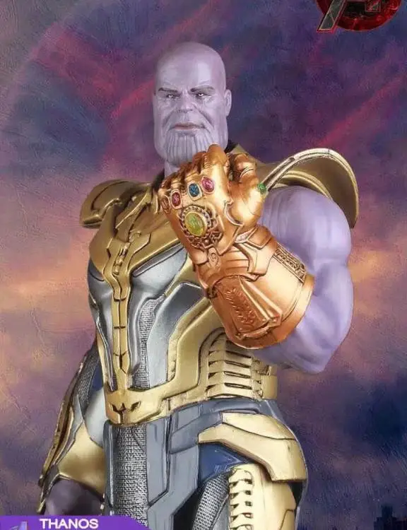 Crazy Toys Thanos 1:6 of Avengers: Infinity War with Infinity Gauntlet Statue PVC Figure Model Toys
Crazy Toys Thanos 1:6 of Avengers: Infinity War with Infinity Gauntlet Statue PVC Figure Model Toys