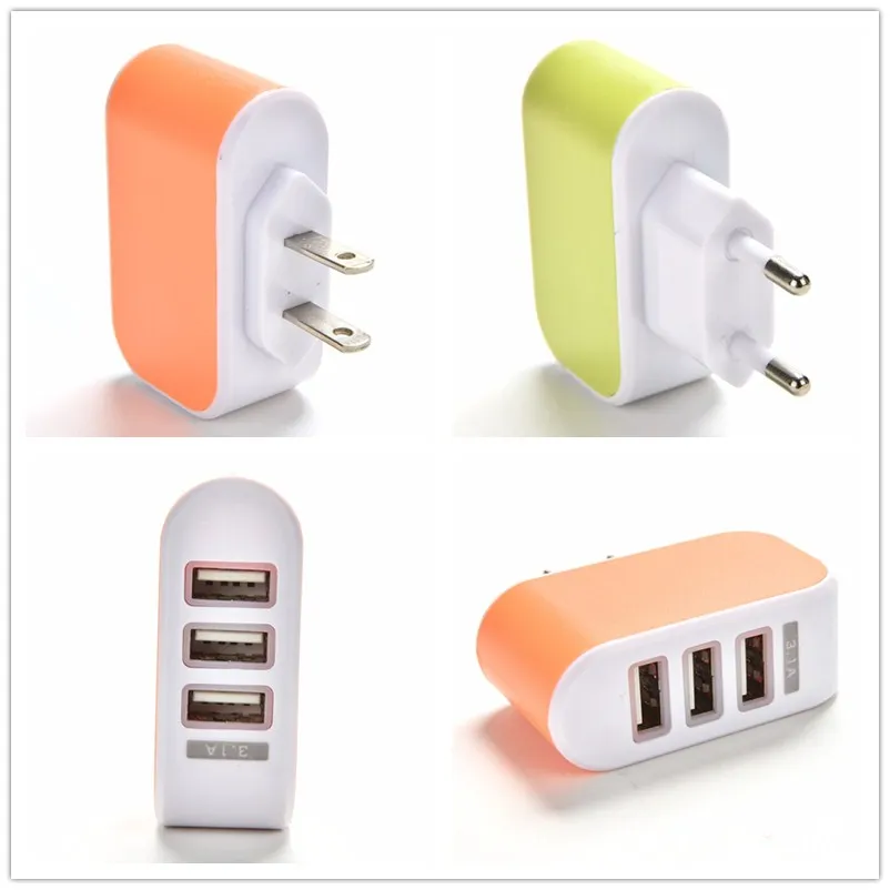 Сетевое зарядное устройство JETTING с 3 USB-портами 5 В/А 1 шт. | Мобильные телефоны и