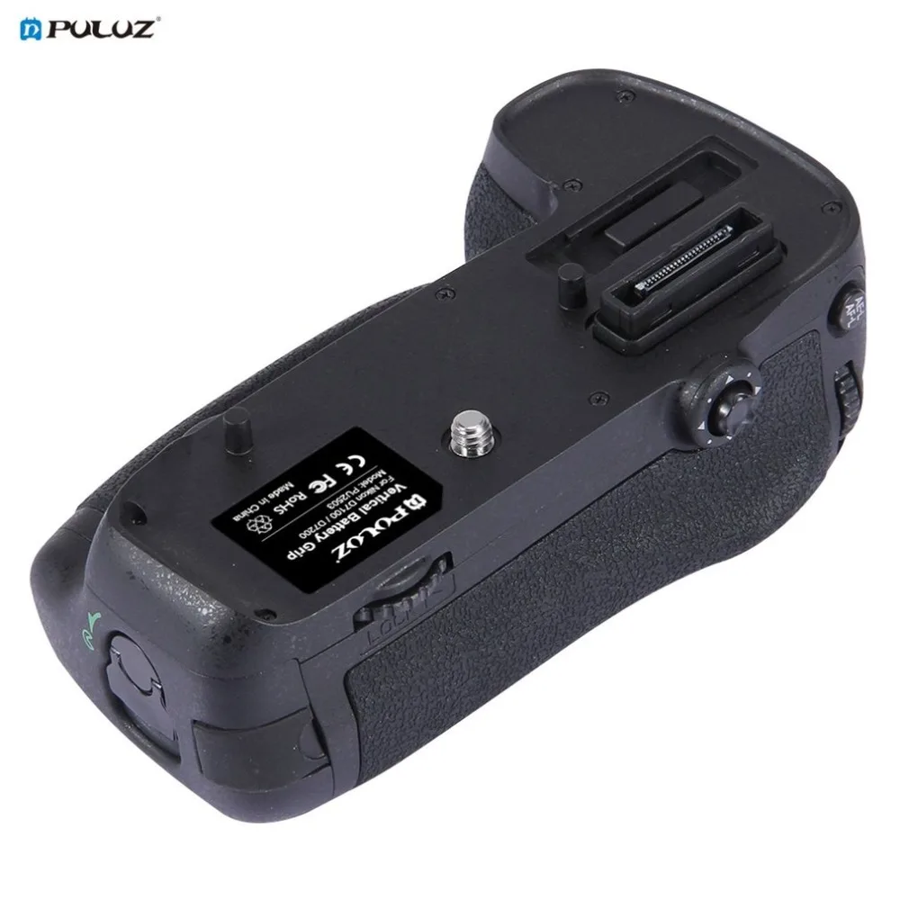 PULUZ PU2503 Vertical Replacement Camera Battery Grip Battery Holder for Nikon D7100 / D7200 Digital SLR Camera
PULUZ PU2503 Vertical Replacement Camera Battery Grip Battery Holder for Nikon D7100 / D7200 Digital SLR Camera