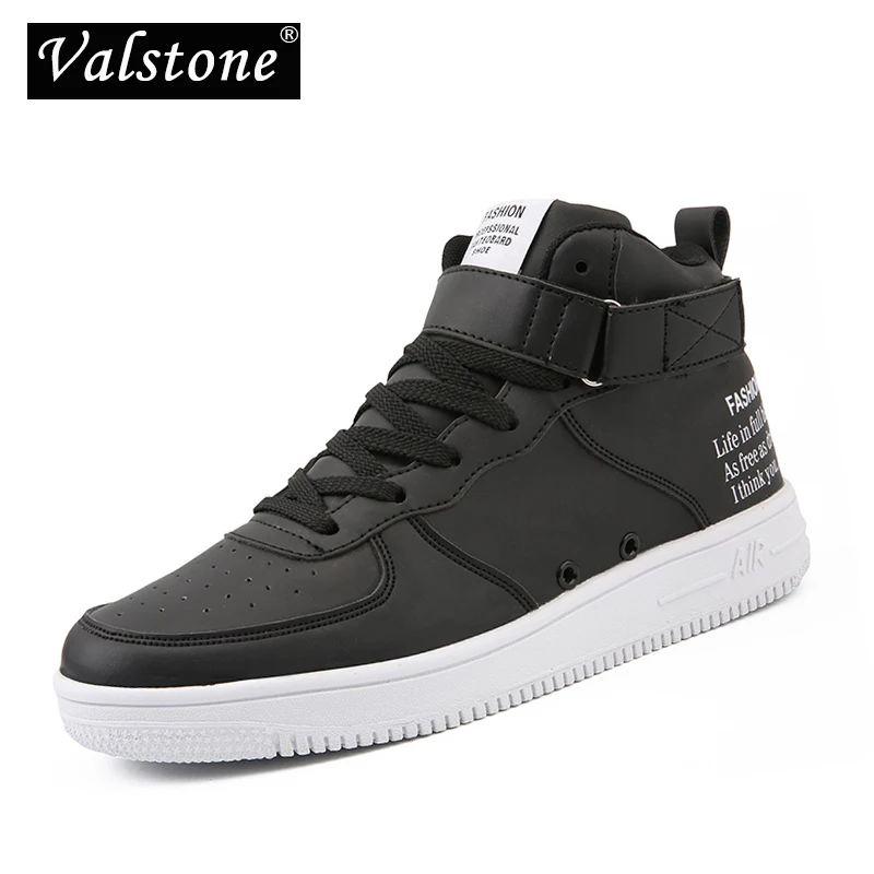 Valstone 2019 Men's Fashion Leather sneakers high-top Black superstar shoes casual street shoes for unisex Ankle boot hook&loop
Valstone 2019 Men's Fashion Leather sneakers high-top Black superstar shoes casual street shoes for unisex Ankle boot hook&loop