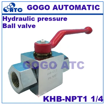 High quality hydraulic pressure ball valve KHB-NPT1 1/4 female thread carbon steel high pressure ball valve
High quality hydraulic pressure ball valve KHB-NPT1 1/4 female thread carbon steel high pressure ball valve