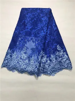 royal blue Gorgeous Floral french lace top grade African net lace tulle fabric with 3D Appliques beads 5 yards/PC(1L-4-19
royal blue Gorgeous Floral french lace top grade African net lace tulle fabric with 3D Appliques beads 5 yards/PC(1L-4-19