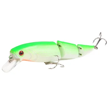 2019 latest 8 color colorful three-section road bait 11.5cm/15g simulation multi-section Minor fishing bait outdoor fishing gear
2019 latest 8 color colorful three-section road bait 11.5cm/15g simulation multi-section Minor fishing bait outdoor fishing gear