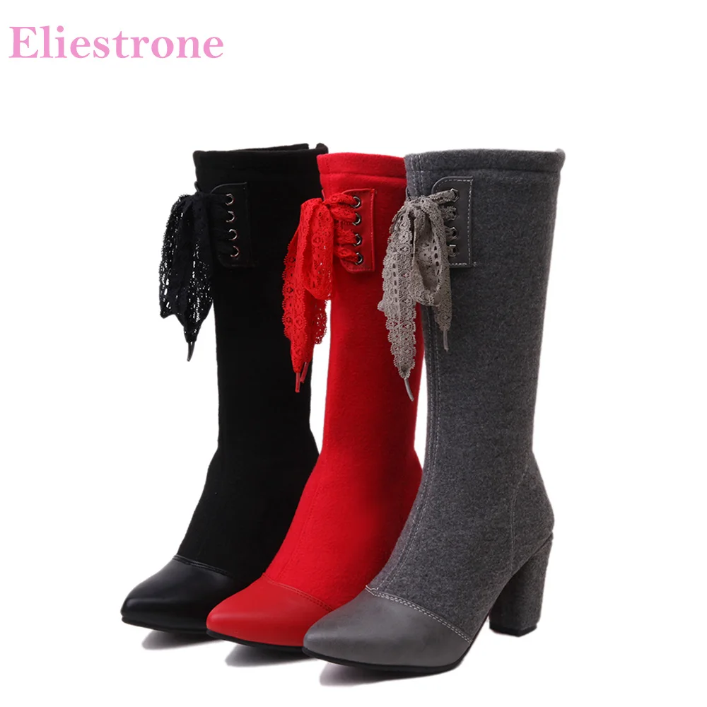 Brand New Winter Sexy Black Gray Women Knee High Boots High Square Heels Lady Bridal Shoes SH920 Plus Big Size 10 32 43 45
Brand New Winter Sexy Black Gray Women Knee High Boots High Square Heels Lady Bridal Shoes SH920 Plus Big Size 10 32 43 45