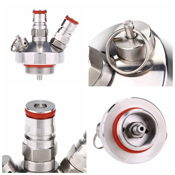 Stainless Steel Beer Connector Beer Spear Quick Fitting Connector for Home Brew Marking Mini Keg Dispenser
Stainless Steel Beer Connector Beer Spear Quick Fitting Connector for Home Brew Marking Mini Keg Dispenser