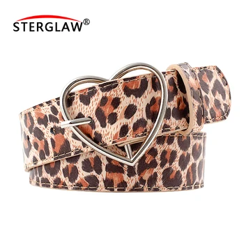 105*3.3CM PU Leather Belt Women Pin Buckle Belts Cinturon Mujer Leopard Belt Strap Waist Belts Women Jeans Pants Wholesale N262
105*3.3CM PU Leather Belt Women Pin Buckle Belts Cinturon Mujer Leopard Belt Strap Waist Belts Women Jeans Pants Wholesale N262