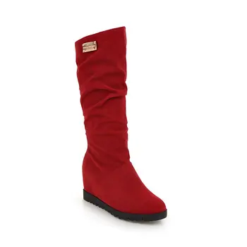 The wind increased joker in autumn/winter 2018 new high-heeled suede boots in the 33-43 code 18103
The wind increased joker in autumn/winter 2018 new high-heeled suede boots in the 33-43 code 18103