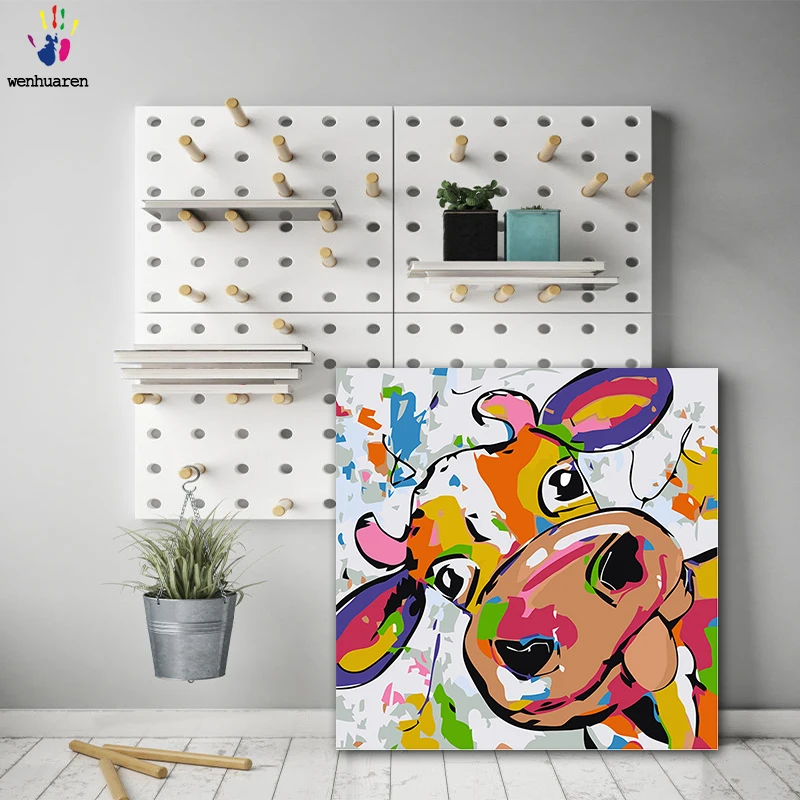 DIY colorings pictures by numbers with colors Abstract the cow painting drawing painting by numbers framed Home
DIY colorings pictures by numbers with colors Abstract the cow painting drawing painting by numbers framed Home