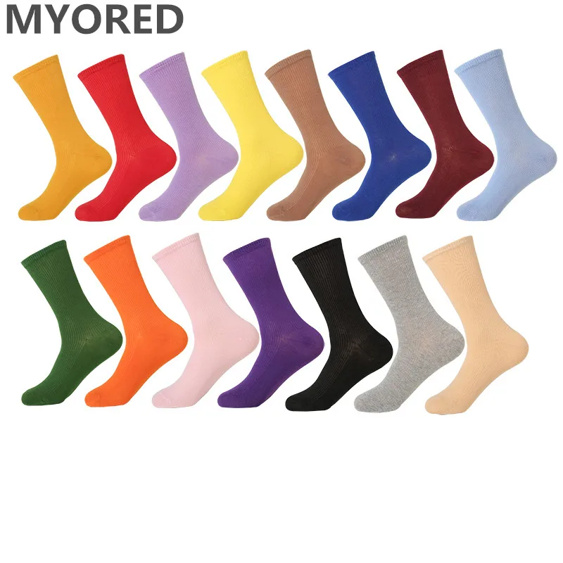 MYORED 15pairs/Lot women socks woman colorful candy color short socks funny Kawaii Sweet cute socks for girl lady christmas gift
MYORED 15pairs/Lot women socks woman colorful candy color short socks funny Kawaii Sweet cute socks for girl lady christmas gift