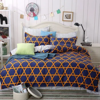 New Cotton Soft flat bed sheet Bedding Set king queen Duvet Cover Modern Style Luxury bedclothes Linens pillowcase decor 4Pcs
New Cotton Soft flat bed sheet Bedding Set king queen Duvet Cover Modern Style Luxury bedclothes Linens pillowcase decor 4Pcs
