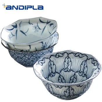 4.7 Inch Japanese Imports Rice Bowl Ceramic Porcelain Art Pattern Octagon Tableware Dinnerware Soup Container Ramen Bowl Decor
4.7 Inch Japanese Imports Rice Bowl Ceramic Porcelain Art Pattern Octagon Tableware Dinnerware Soup Container Ramen Bowl Decor
