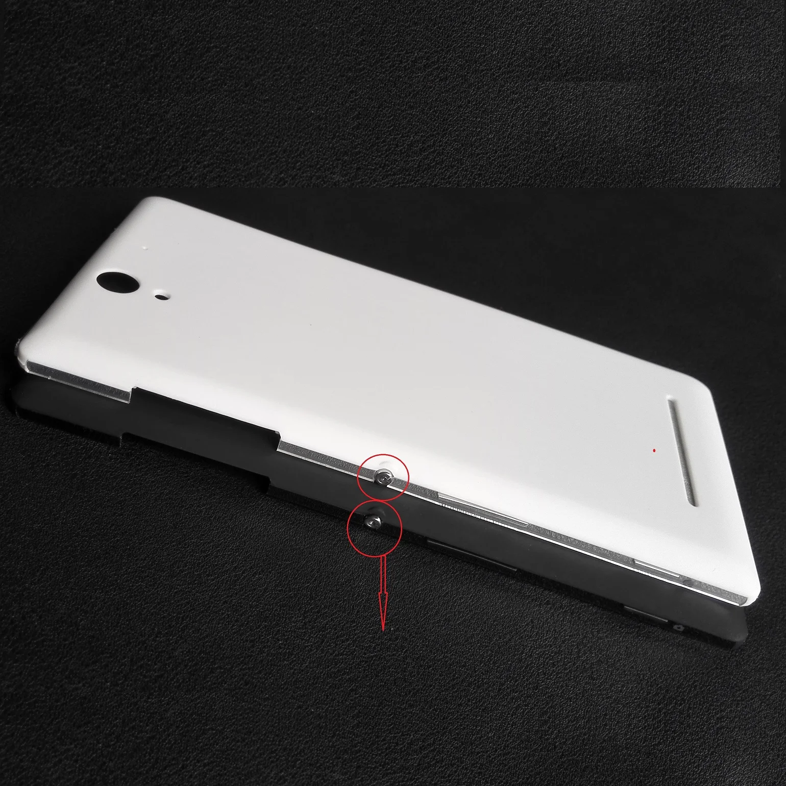 Черный и Белый Корпус задней крышки батарейного отсека для Sony Xperia C3 S55T S55U D2533
