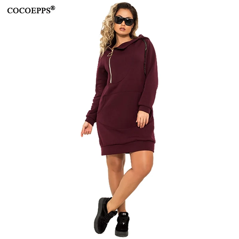 5XL 6XL 2019 Autumn Big Size Women Hooded Dress Winter Warm Large Size Hoodies Dress Plus Size Stretchy Casual Sweater Dresses
5XL 6XL 2019 Autumn Big Size Women Hooded Dress Winter Warm Large Size Hoodies Dress Plus Size Stretchy Casual Sweater Dresses