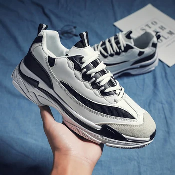 High Quality Men Shoes Fashion Trend Breathable Casual Shoes Man Heighten White Walking Male Footwear Comfortable Mens Sneakers
High Quality Men Shoes Fashion Trend Breathable Casual Shoes Man Heighten White Walking Male Footwear Comfortable Mens Sneakers