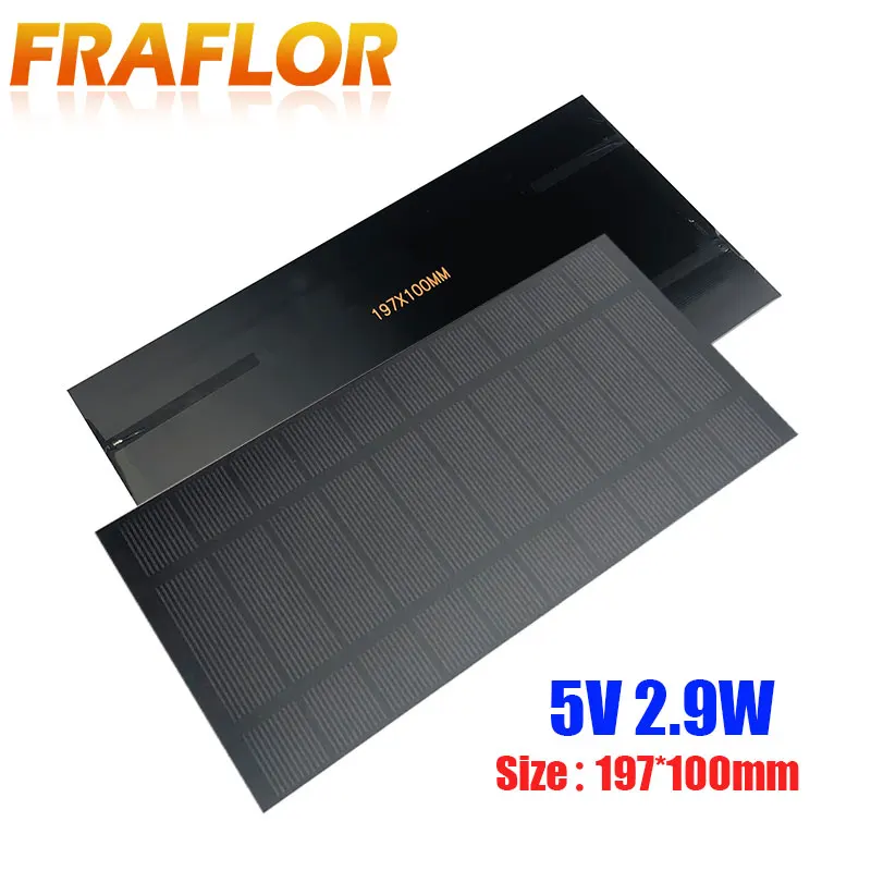 5Pcs/Lot 2.9W 5V Solar Cell Monocrystalline Silicon Portable Solar Panel Solar Battery Charger Panneau Solaire Painel Solar Cell
5Pcs/Lot 2.9W 5V Solar Cell Monocrystalline Silicon Portable Solar Panel Solar Battery Charger Panneau Solaire Painel Solar Cell