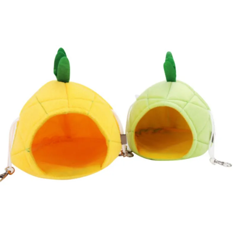 Small Pet Houses Pineapple Frog Hamster Hanging Bed House Warm Hedgehog Guinea Pig Bed For Small Breed
Small Pet Houses Pineapple Frog Hamster Hanging Bed House Warm Hedgehog Guinea Pig Bed For Small Breed