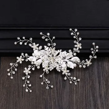 Fashion Wedding Hair Accessories For Bride Baroque Shiny Crystal Cluster Pearl Hair Pins Headband Rhinestone Bridal Hairgrips SL
Fashion Wedding Hair Accessories For Bride Baroque Shiny Crystal Cluster Pearl Hair Pins Headband Rhinestone Bridal Hairgrips SL