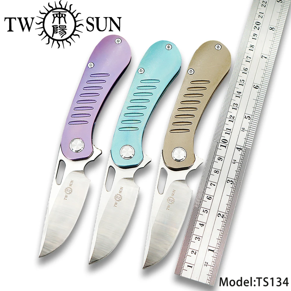 TWOSUN M390 blade folding Pocket Knife tactical camping hunting outdoor tool Titanium EDC Ball Bearing Fast Open Shockwave TS134
TWOSUN M390 blade folding Pocket Knife tactical camping hunting outdoor tool Titanium EDC Ball Bearing Fast Open Shockwave TS134