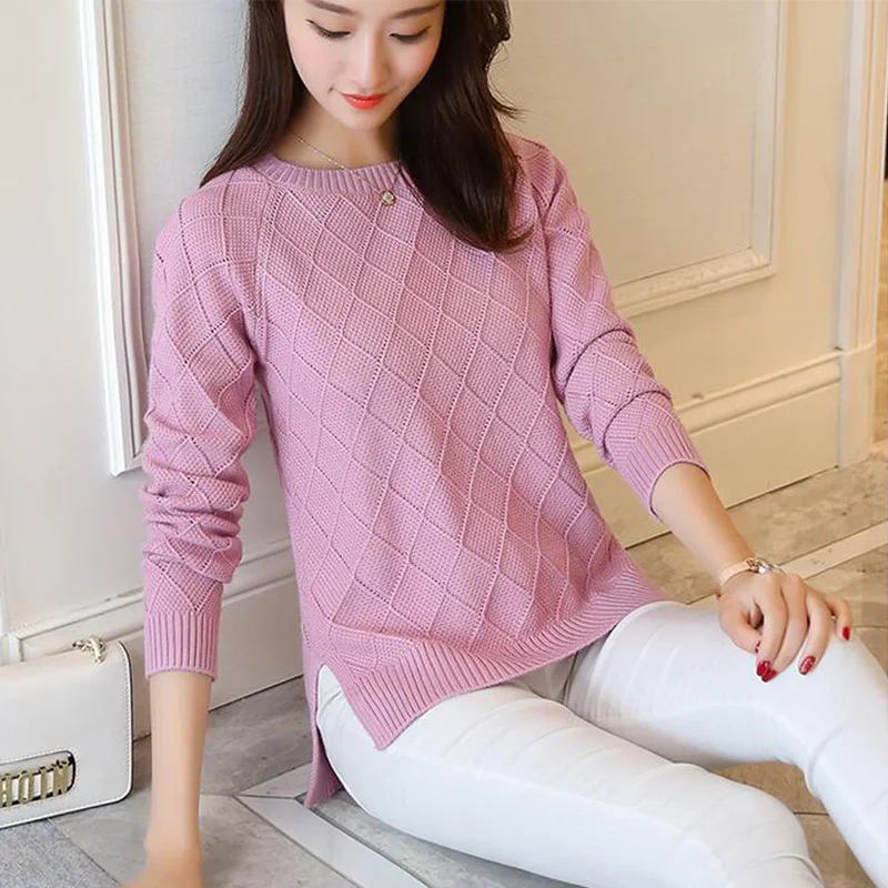 Large size Sweater female Pullovers autumn 2019 new women's long sleeved Pullover female knit shirt coat blouse aa797
Large size Sweater female Pullovers autumn 2019 new women's long sleeved Pullover female knit shirt coat blouse aa797