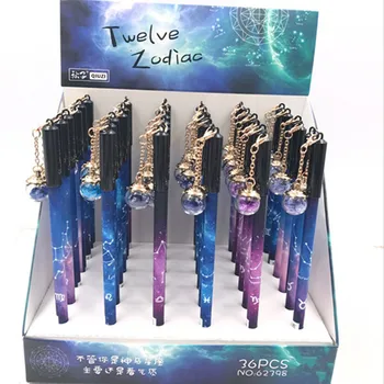 36pcs Gel Pens Cartoon Wishing Bottle Black Colored Kawaii Gift Gel-ink Pens for Writing Cute Stationery Office School Supplies
36pcs Gel Pens Cartoon Wishing Bottle Black Colored Kawaii Gift Gel-ink Pens for Writing Cute Stationery Office School Supplies