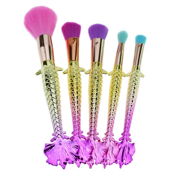 5Pcs Mermaid Makeup Brushes Set Loose Powder Foundation Blusher BB Cream Eyeshadow Lip Blending Brushes Cosmetic Beauty Tool Kit
5Pcs Mermaid Makeup Brushes Set Loose Powder Foundation Blusher BB Cream Eyeshadow Lip Blending Brushes Cosmetic Beauty Tool Kit