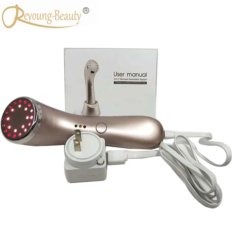 3 IN 1 Electric Infrared Heating Red Led Light Therapy Skin Stimulator Collagen Growth Wrinkle Age Spot Remover Facial Massager
3 IN 1 Electric Infrared Heating Red Led Light Therapy Skin Stimulator Collagen Growth Wrinkle Age Spot Remover Facial Massager