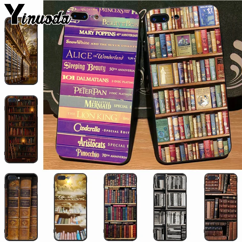 Yinuoda Colorful Book Library book shelf Colorful Phone Accessories Case for iPhone 7plus 6S 7 8 8Plus X 5S 11pro case cover
Yinuoda Colorful Book Library book shelf Colorful Phone Accessories Case for iPhone 7plus 6S 7 8 8Plus X 5S 11pro case cover