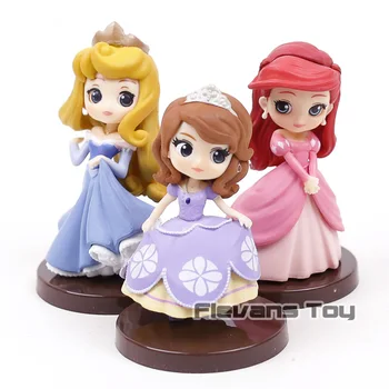 Q Posket Characters Petit vol.7 Princess Ariel Sofia Aurora Mini PVC Figures Toys Dolls for Girls Gift 3pcs/set
Q Posket Characters Petit vol.7 Princess Ariel Sofia Aurora Mini PVC Figures Toys Dolls for Girls Gift 3pcs/set