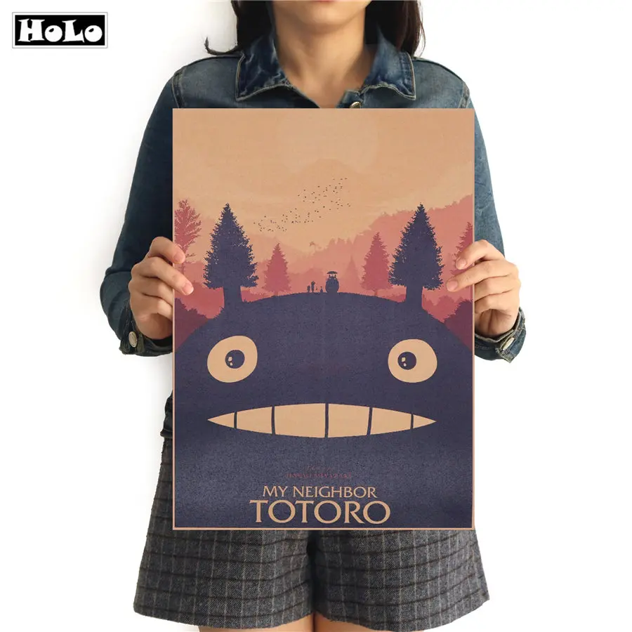 TOTORO Movie Vintage Kraft Paper Poster Classic Comic Cartoon Anime Bar Cafe Decor Japan Paintings Wall Sticker FUD 42x30cm
TOTORO Movie Vintage Kraft Paper Poster Classic Comic Cartoon Anime Bar Cafe Decor Japan Paintings Wall Sticker FUD 42x30cm