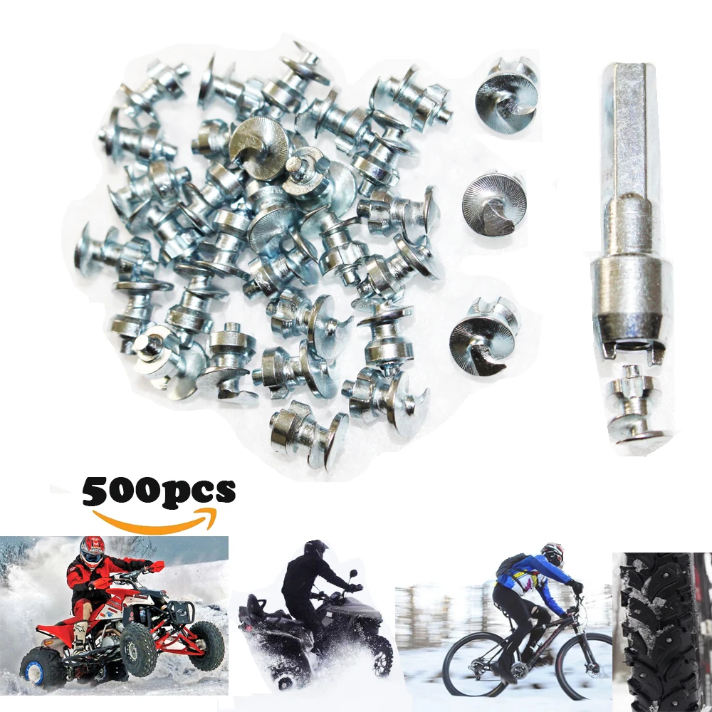 500pcs Spikes For Tires Car Bike Snow Winter Car-Styling Snow Goujons a Vis for fatbike Skoki OponTire Studs Wheel Tyre Spikes
500pcs Spikes For Tires Car Bike Snow Winter Car-Styling Snow Goujons a Vis for fatbike Skoki OponTire Studs Wheel Tyre Spikes