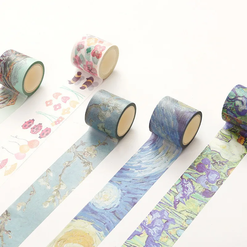 40mm*7m Van Gogh Washi Tape Diy Fita Decorativa Masking Tapes Cute Washitape Decorative Adhesive Tape washitape
40mm*7m Van Gogh Washi Tape Diy Fita Decorativa Masking Tapes Cute Washitape Decorative Adhesive Tape washitape