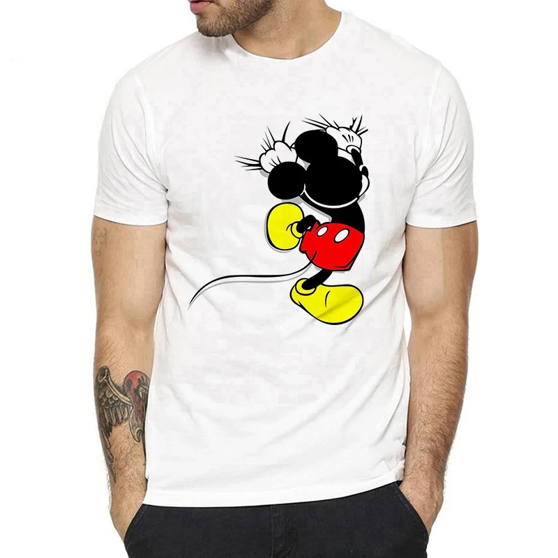 Mickey Men Aesthetic T Shirts Print Cotton Harajuku Streetwear Short Sleeve Funny Mouse T-shirt Top Tee Clothes Men Shirt
Mickey Men Aesthetic T Shirts Print Cotton Harajuku Streetwear Short Sleeve Funny Mouse T-shirt Top Tee Clothes Men Shirt
