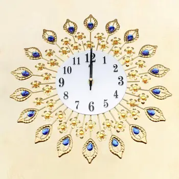 Fashion Elegant and luxurious Flower Rhinestone Silence Golden European Home Decor Europe acrylic stickers living room klok
Fashion Elegant and luxurious Flower Rhinestone Silence Golden European Home Decor Europe acrylic stickers living room klok