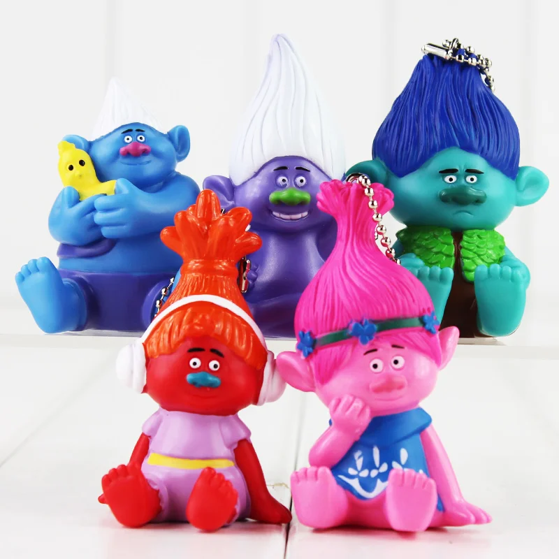 Five Type 1pc Movei Trolls Pendant Mini PVC Action Figure Model Collection Toy Christmas Gift For Kids
Five Type 1pc Movei Trolls Pendant Mini PVC Action Figure Model Collection Toy Christmas Gift For Kids